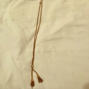 J.Crew Necklace with Dual Tassels